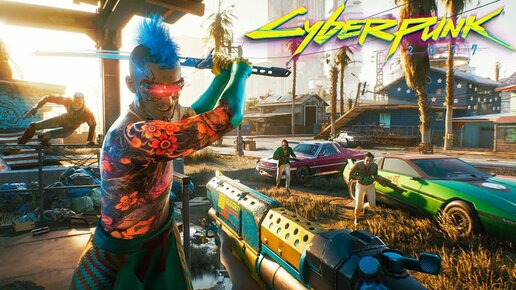 КИБЕРПАНК 2077 НАЧАЛО ИГРЫ И ОБЗОР НА НОВЫЙ МИР CYBERPUNK ПРОХОЖДЕНИЕ