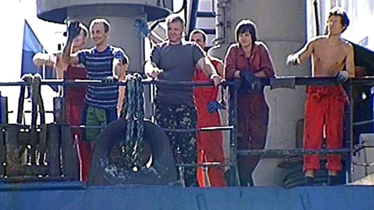 Украинские моряки