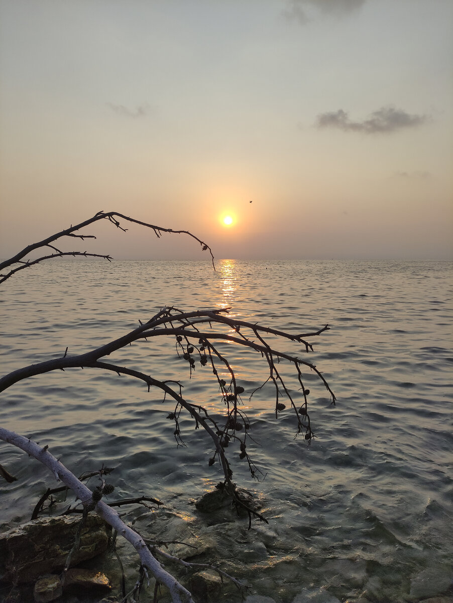 Закат на Чёрном море.