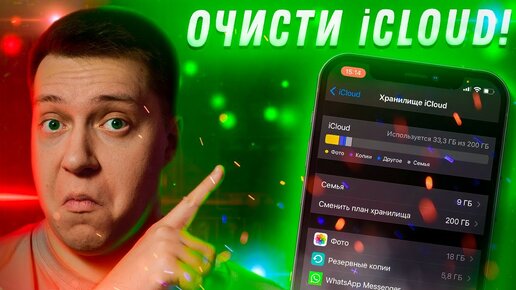 Как освободить место в iCloud?! Как очистить место для резервной копий на Айфоне?!