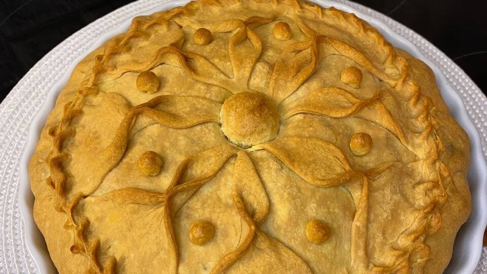 Подруга взяла рецепт татарского пирога и довольная уехала домой