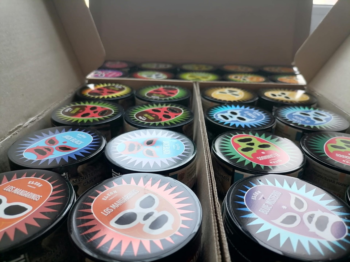 Табак я использовал ELEON средняя крепость хорошая жаростойкость и + ещё немного бестабачки бруско. 