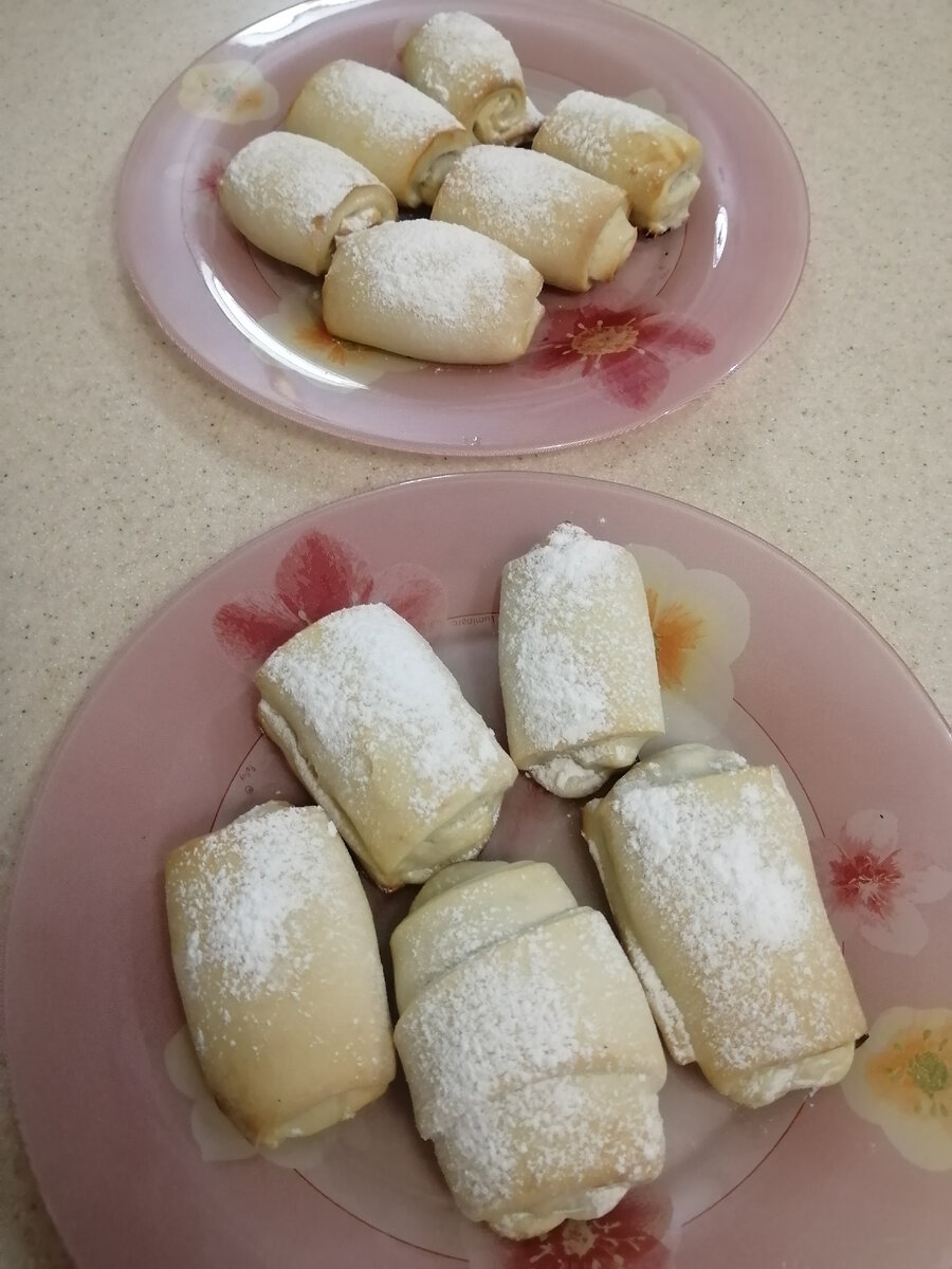 Творожные рулетики с орехами
