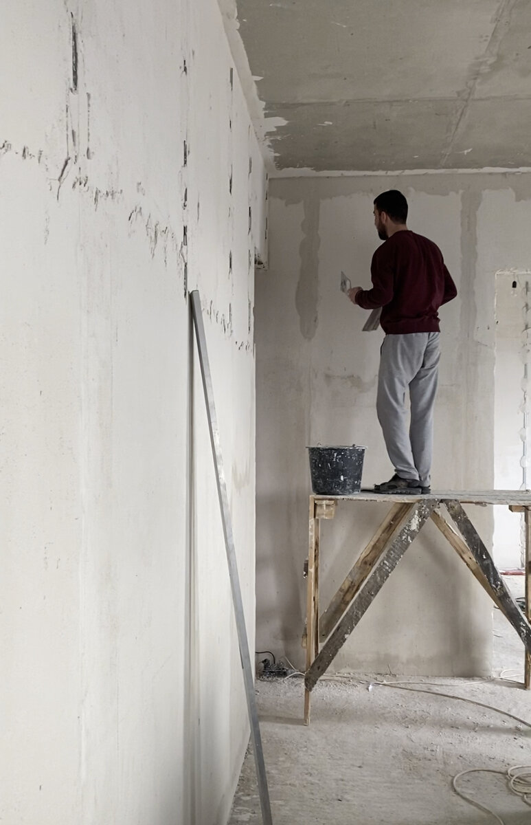 Мои ровные стены выравнивают