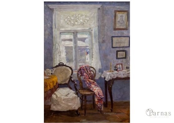 Баранчеев Михаил Сергеевич  «Интерьер на старой Кузнечихе», 1956