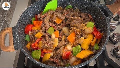 Простой способ приготовить вкуснейший стейк с перцем для всей семьи от Папа Потап