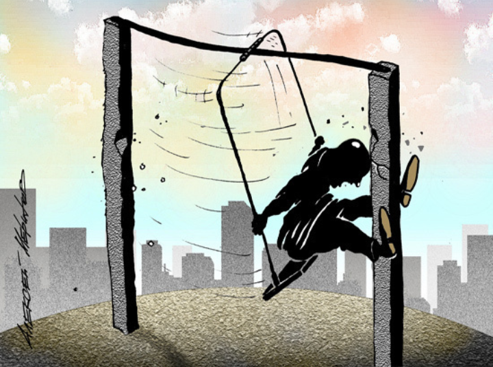 В нашей жизни много непонятного. Вот так и с курсом рубля. Голову сламаешь,а ничего не поймёшь!(фото из интернета).