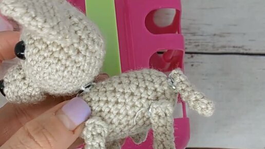 Анна Утешева: вязание и творчество | Малыш чихуахуа амигуруми с ...