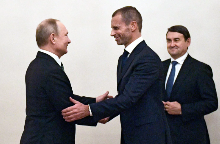 Путин и Чеферин.