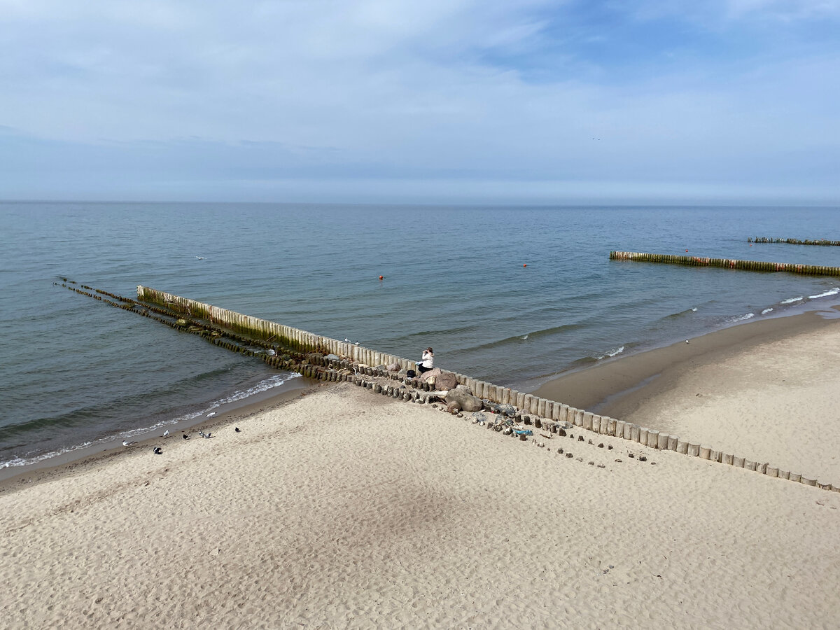 Пляж балтийского моря