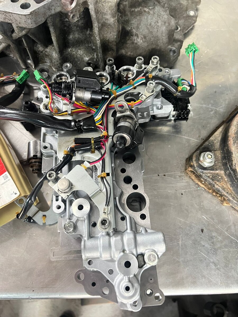 гидроблок jf010e и соленоиды.