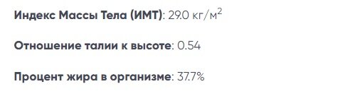 Процент жира в организме