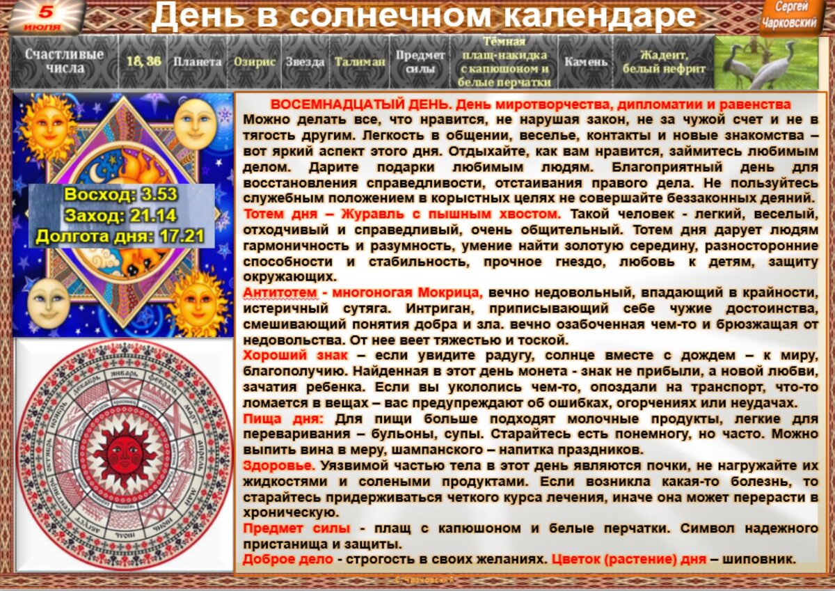 5 июля - Традиции, приметы, обычаи и ритуалы дня. Все праздники дня во всех  календарях | Сергей Чарковский Все праздники | Дзен