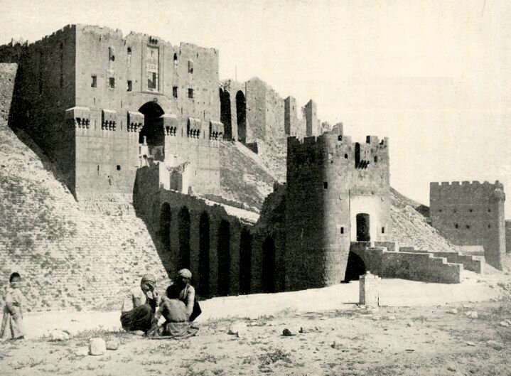 Хисн аль-Акрад 1909 год.