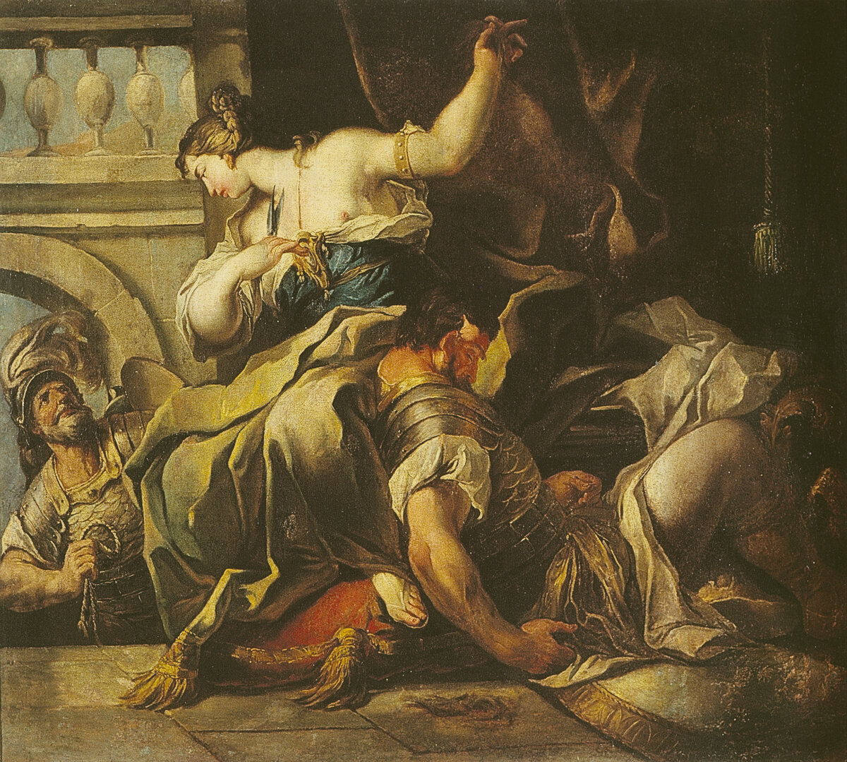 Себастьяно Риччи (1659-1734). Италия.
Самсон и Далила.
Холст, масло.
Екатеринбургский музей изобразительных искусств

