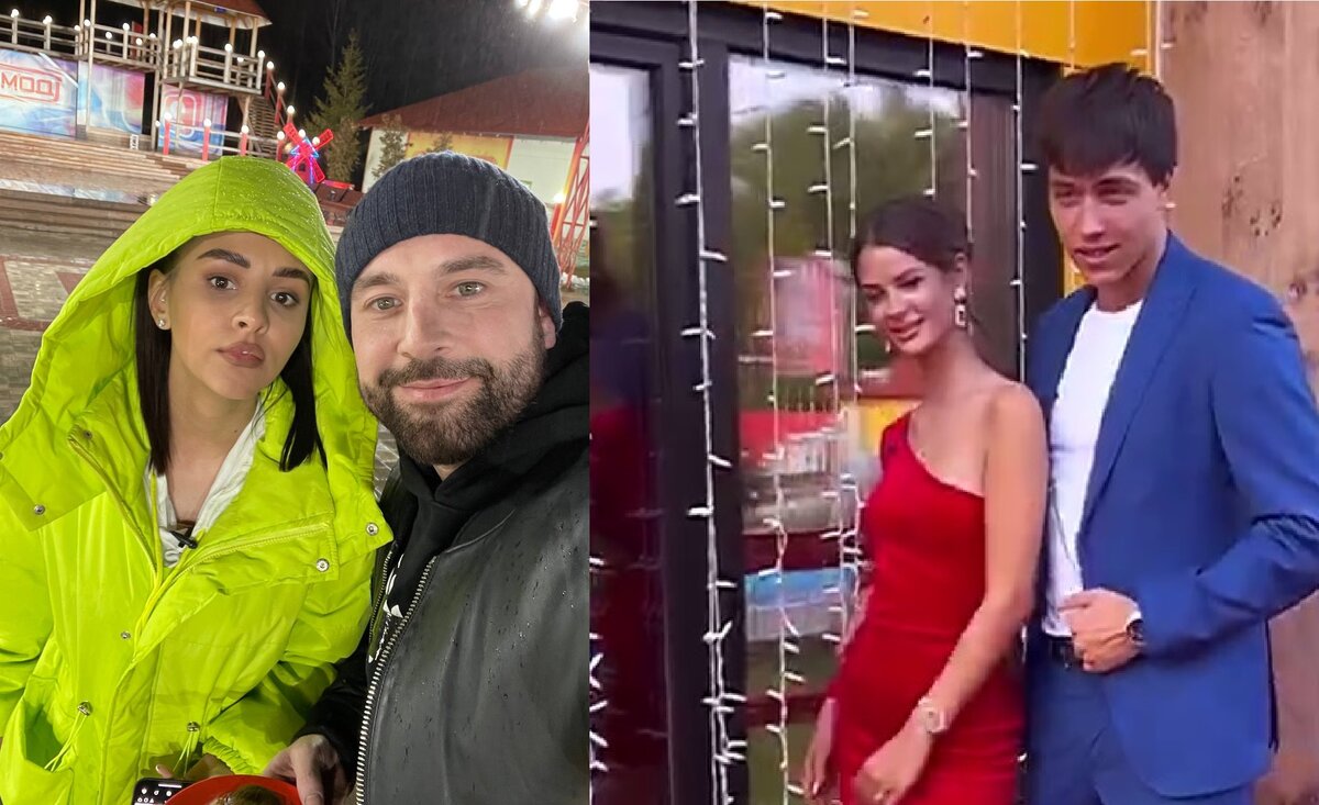 Лёша Адеев и Кристина Бухынбалтэ, Антон Санников и Аня Самонина (фото из Telegram)