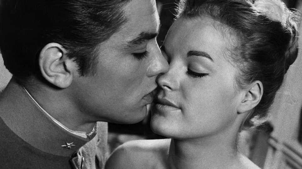 Ален Делон и Роми Шнайдер в “Кристине”