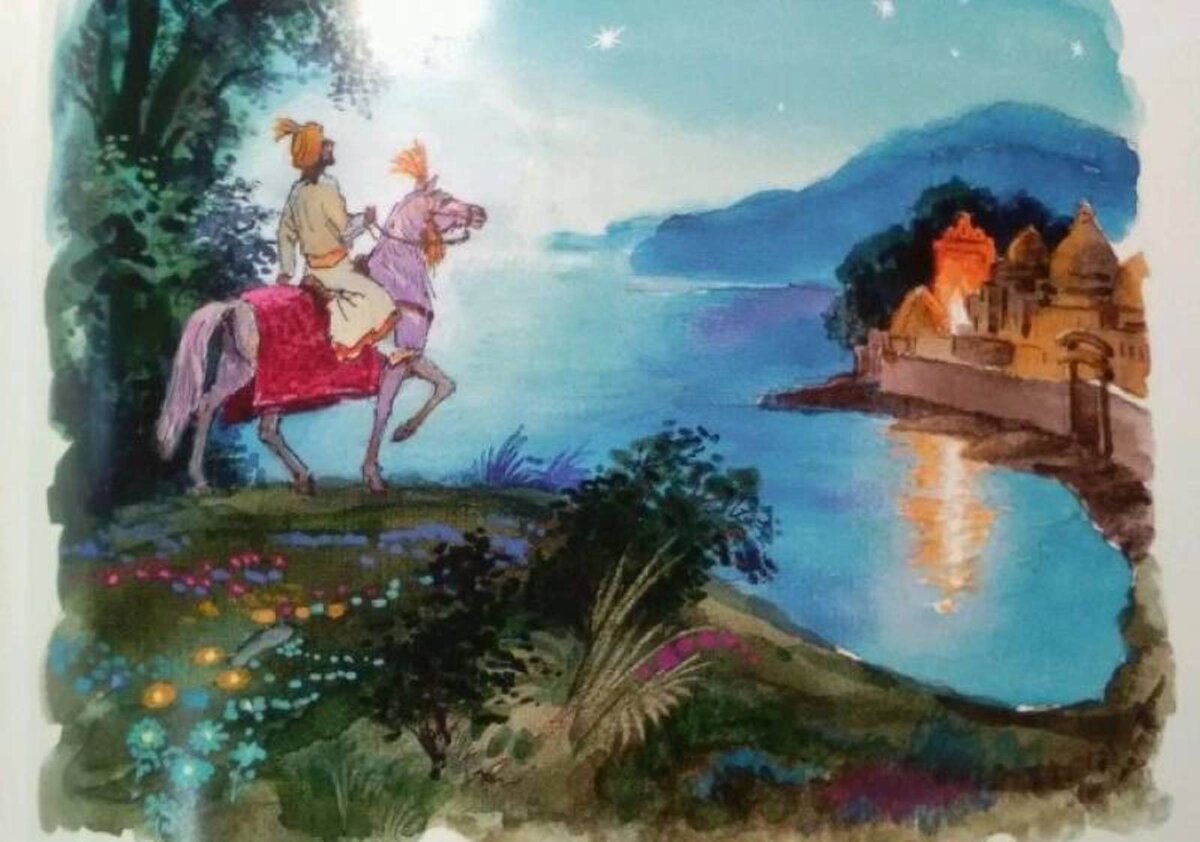 иллюстрации к индийским сказкам. сказочная индия для детей. книга. индийская сказка царевна благая судьба краткое. харидас тхакур.