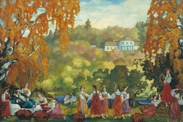    Сергей Судейкин. Бабье лето. 1916