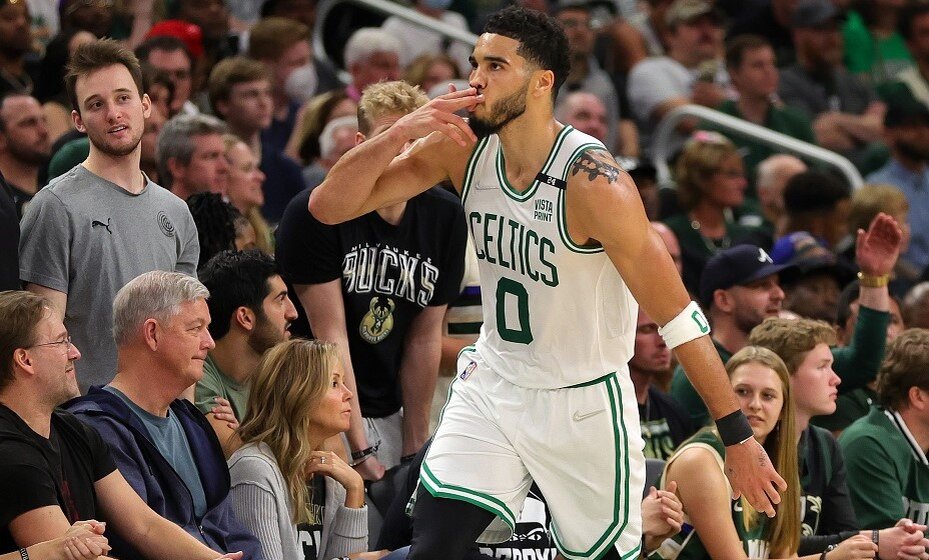    Радость игроков «Селтикс» была недолгой. Фото: NBA