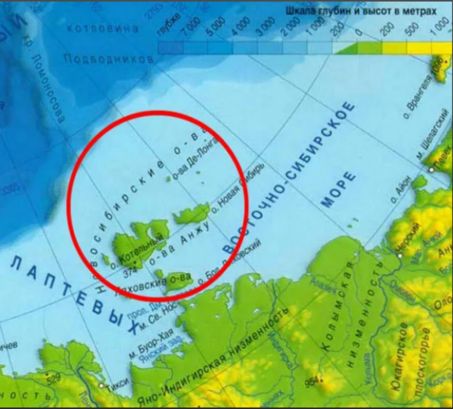 Снимок № 1  Новосибирские острова. Россия. Интернет..
