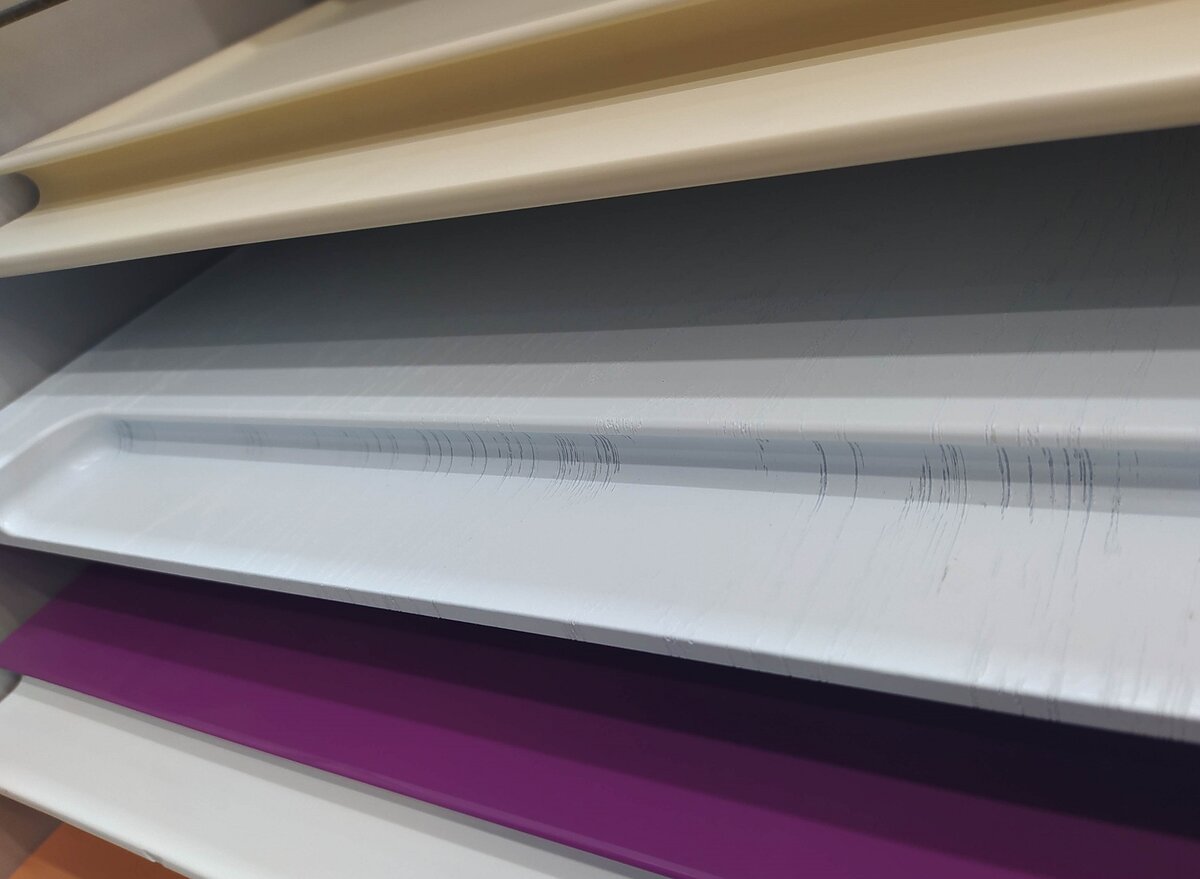 Фасады из плёнки ПВХ и крашенные