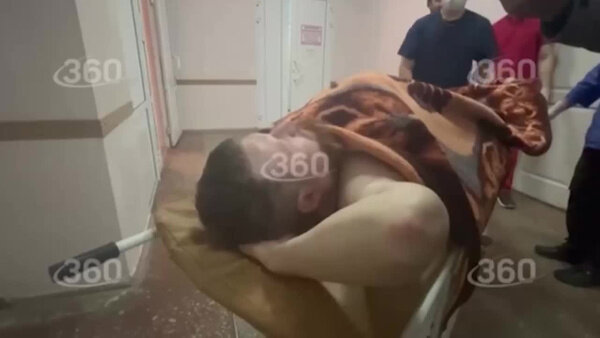 Первое интервью военкора Пегова после операции. Видео © Телеканал "360"