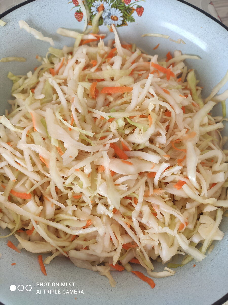 Капуста пожамканная