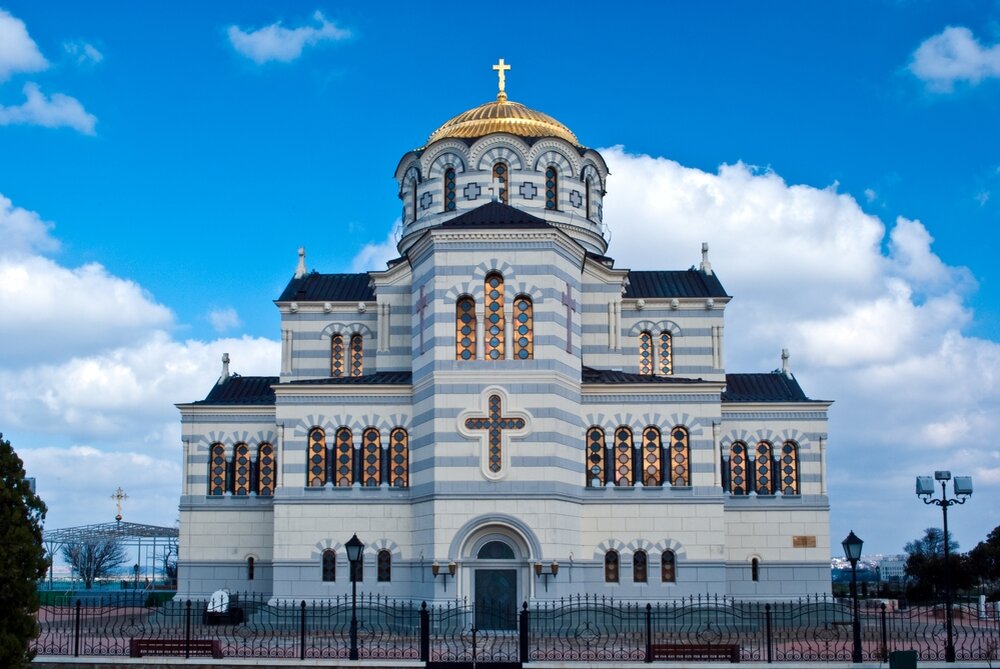 Херсонес церковь. Херсонес храм Святого Владимира.