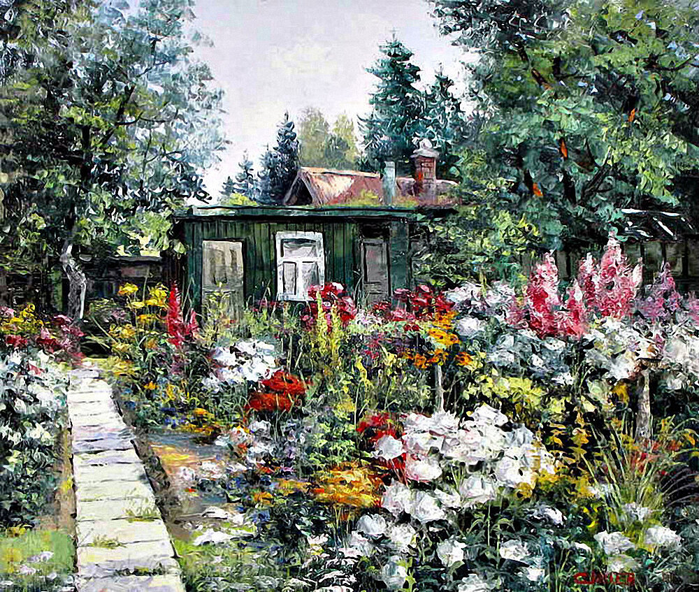 Художник Евгений Синев 