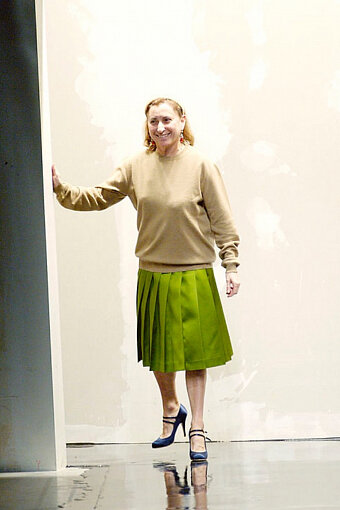 В финале показа Prada осень-зима 2007/08