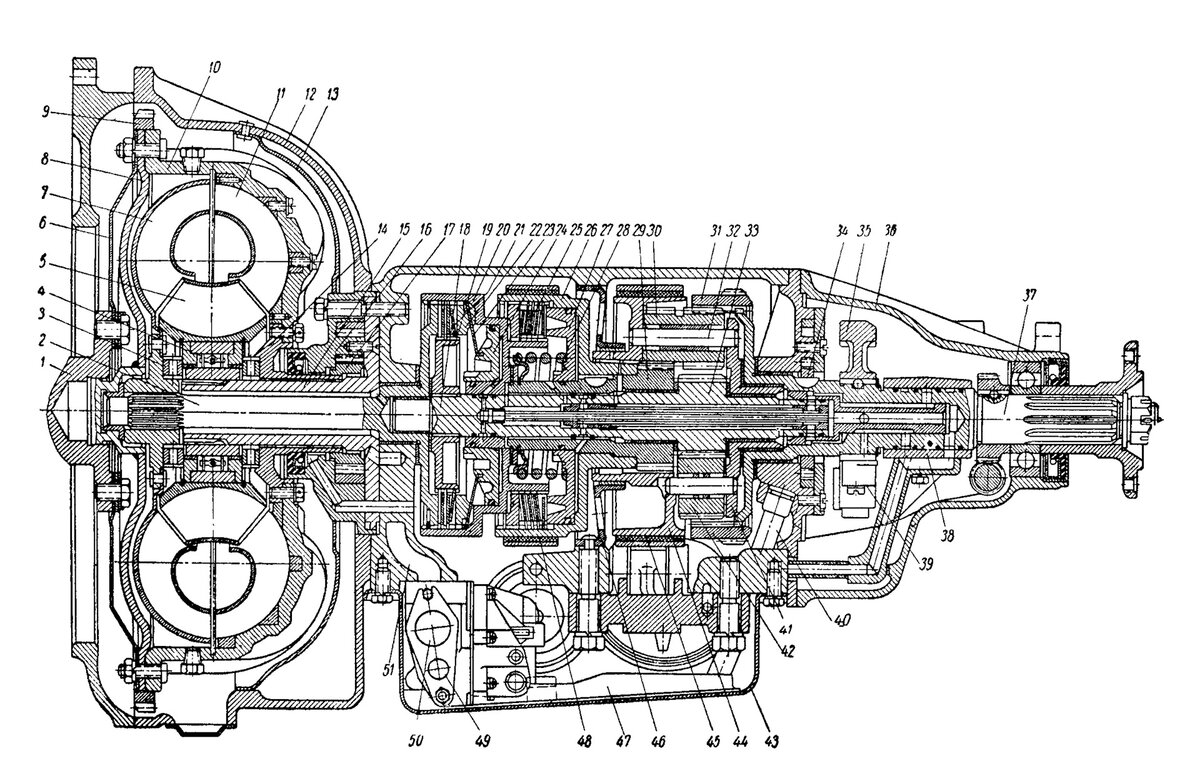АКП ГАЗ-21. Вопрос о том, когда и как она была спроектирована и была ли она копией иностранной, мы сейчас затрагиваться не будем. Вкратце: копировалось в ней многое, хотя и не всё.