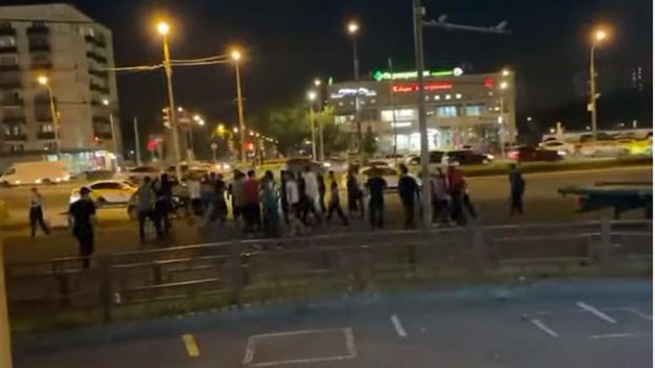Драка мигрантов в Москве/добро пожаловать в Европу?0