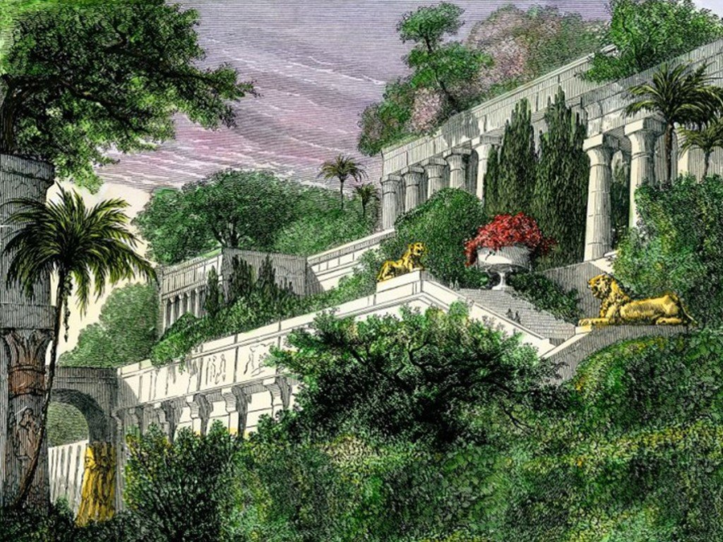 Интересные факты о висячих садах Семирамиды
