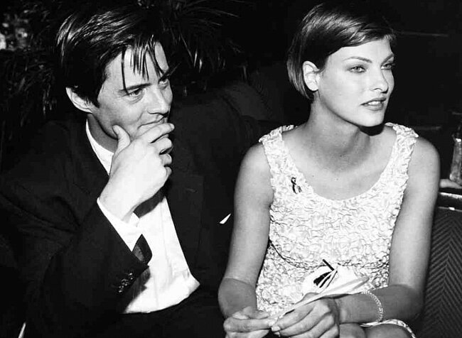 Кайл Маклахлен и Линда Евангелиста