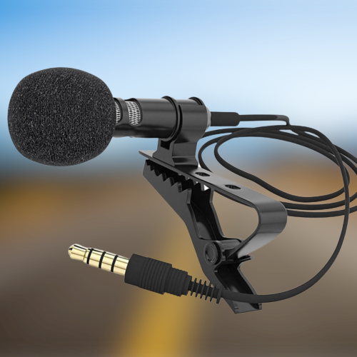 Петличный микрофон для записи видео