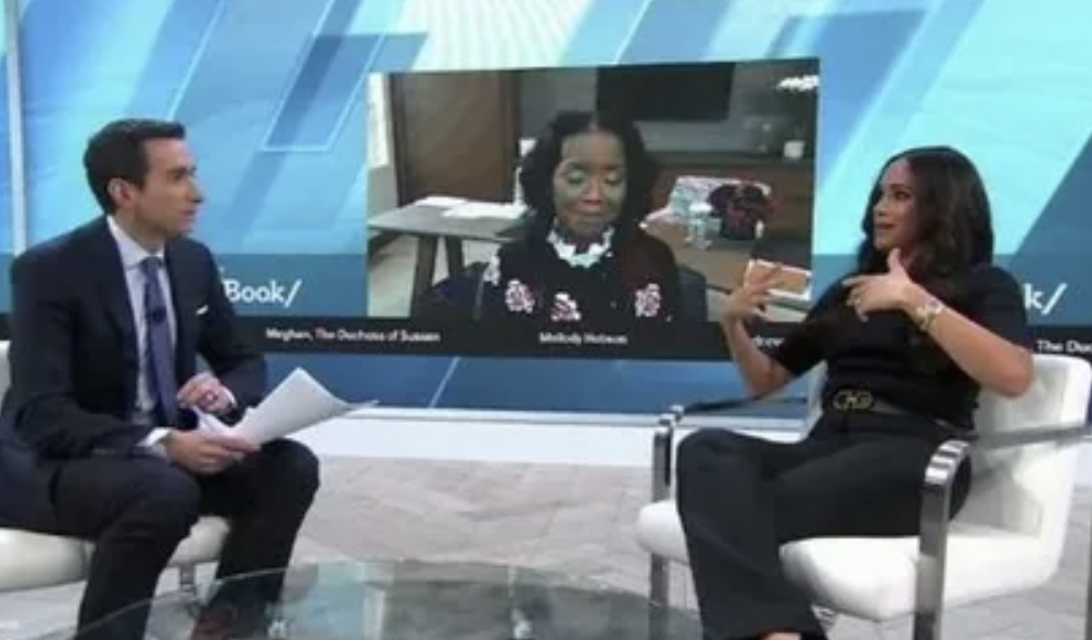 Меган во время того самого интервью