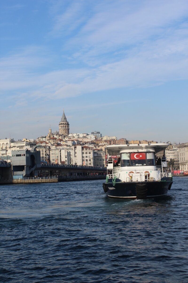 Фото автора. Стамбул, Босфор. 