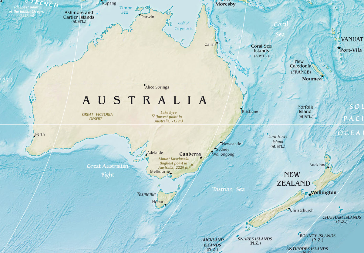 На карте океанов новую зеландию. Остров новая Зеландия на карте. Остров новая Зеландия на карте Австралии.