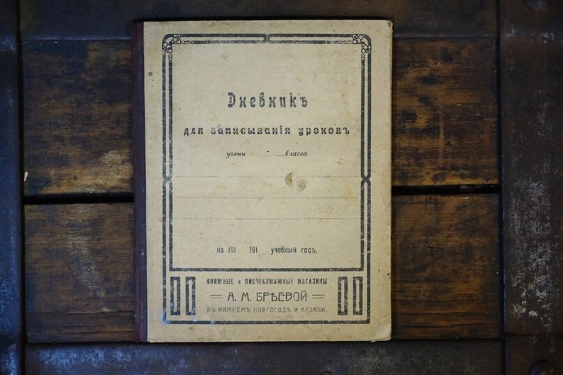 Обложка дневника