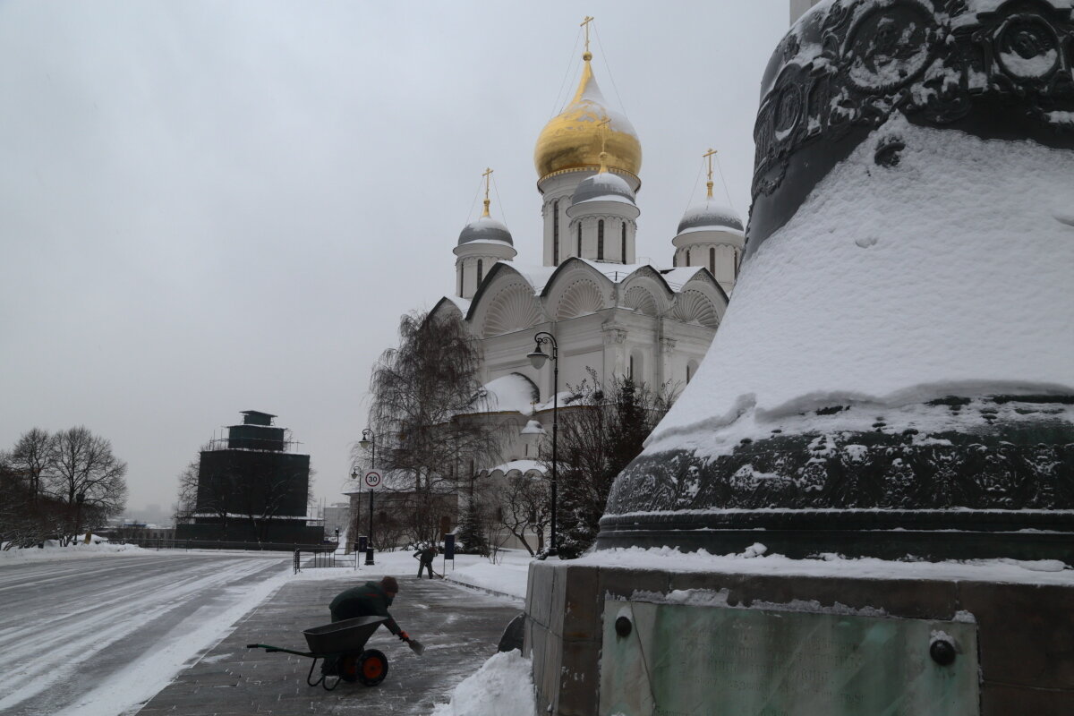 Восточный фасад Архангельского собора.