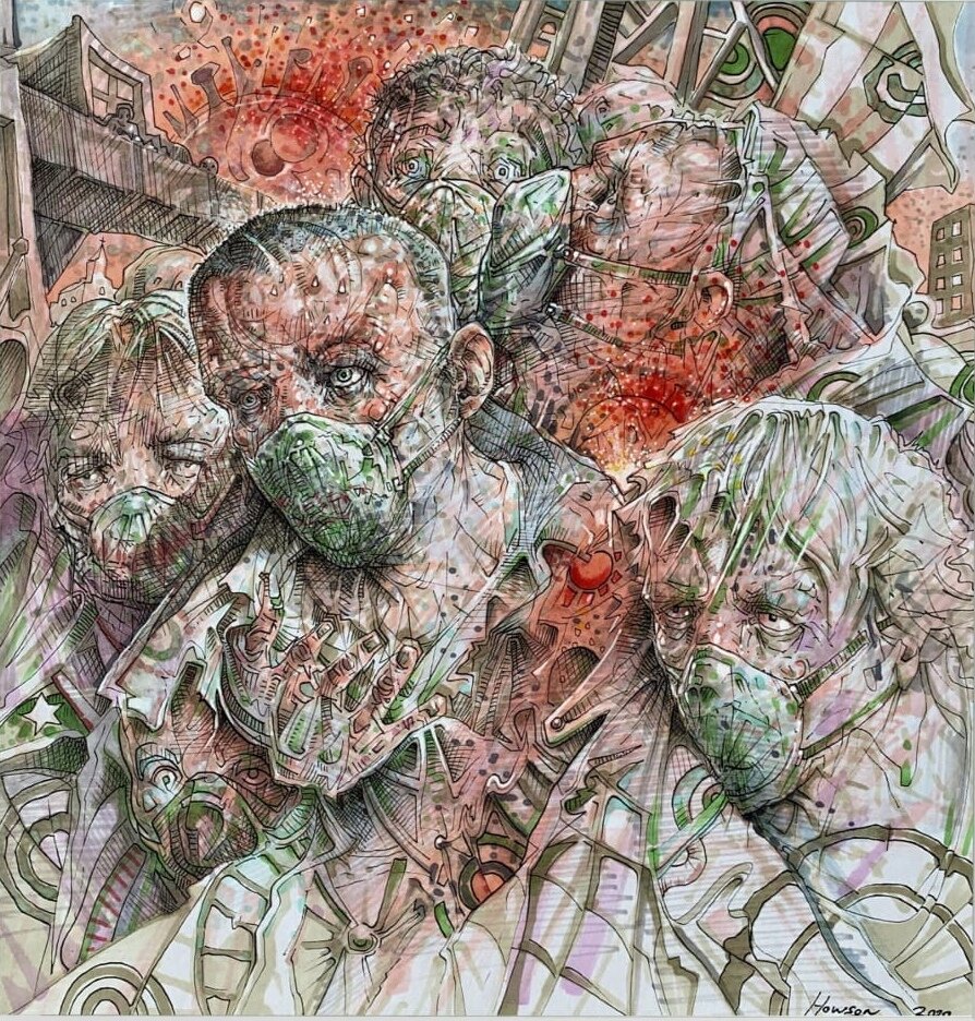 Peter Howson / Питер Хаусон (*1958) Великобритания.