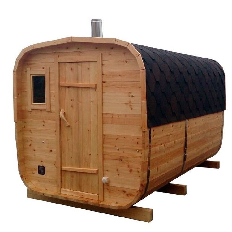 Баня бочка квадро