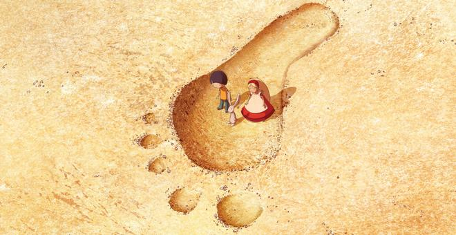 Кадр из фильма Kérity, la maison des contes. Режиссеры: Доминик Монфери и Мухаммад Омар Фарук. Художники: Rebecca Dautremer, Ричард Деспрес. Производство: Canal+ [fr], Centre National de la Cinématographie (CNC), Cinéart, Cofinova 5, Département de la Charente, Eurimages, Films Distribution, Gaumont-Alphanim, Haut et Court, La Fabrique, Lanterna Magica, Région Languedoc-Roussillon, Région Poitou-Charentes, Sofica Soficinéma 4, Studio Canal, TF1, TPS Star