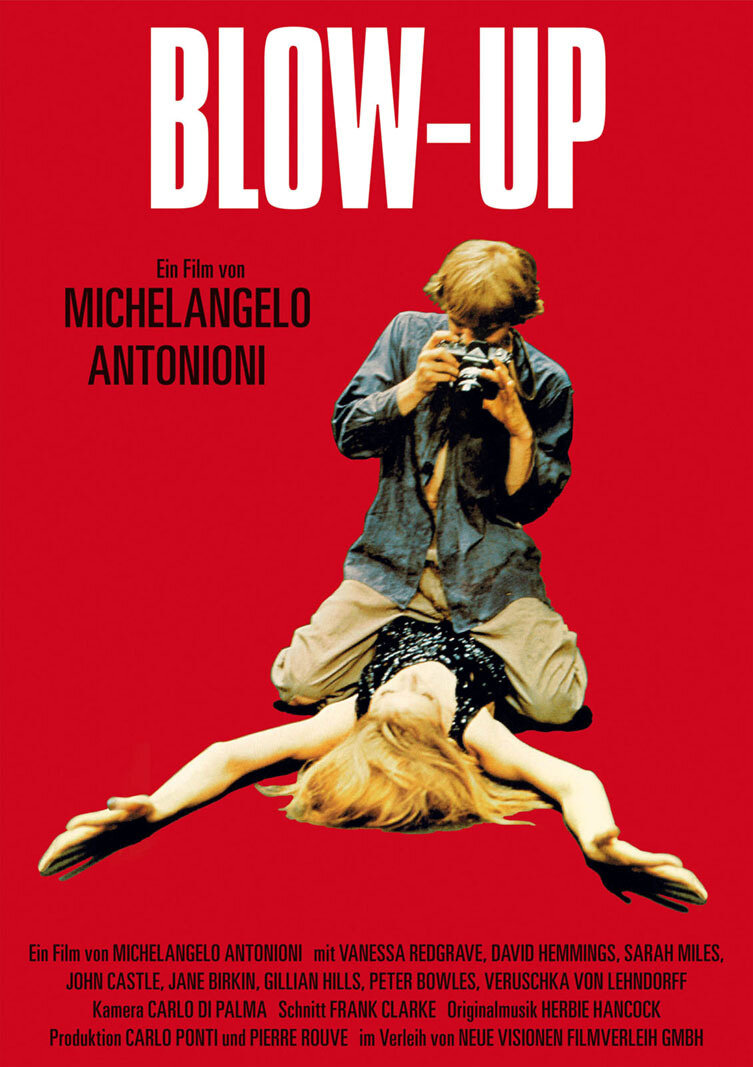 Немецкий постер к фильму "Blow-up".