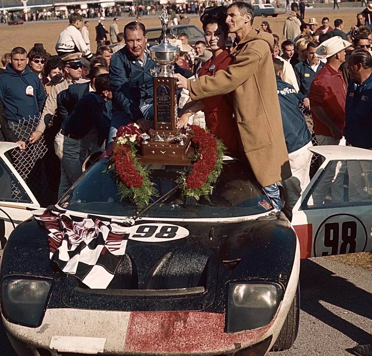 Кен Майлз, один из героев байопика «Ford против Ferrari», победивший в 24 часах Дейтоны '66 года