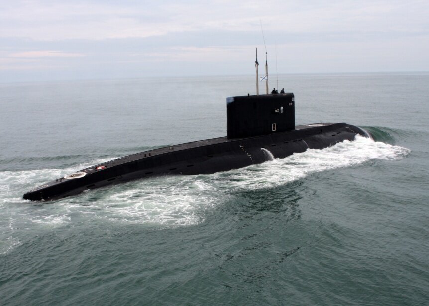 Подводная лодка «Липецк». Фотография из фондов ЛОКМ