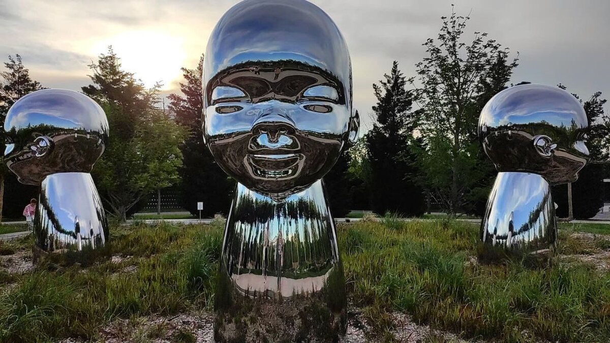 Арт-объект «Внутренний ребенок» в парке Галицкого. 