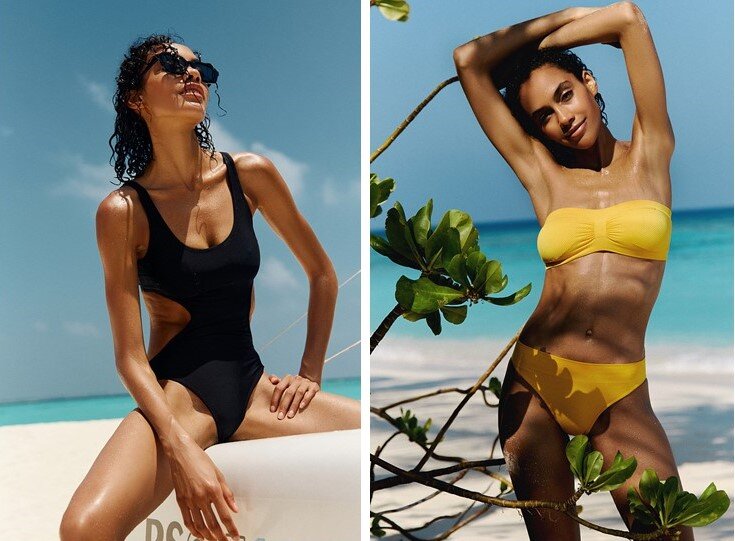 Сплошной купальник 7 989р, лиф -3989руб, трусы - 2989руб