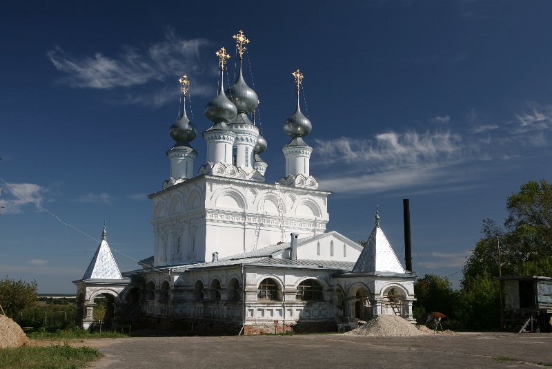 Муром Троицкий монастырь зимой